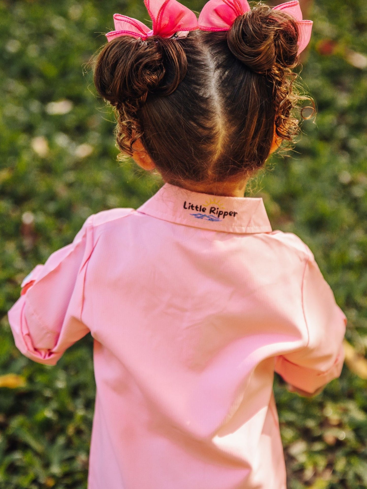 Pink Outdoor Button Up Shirt