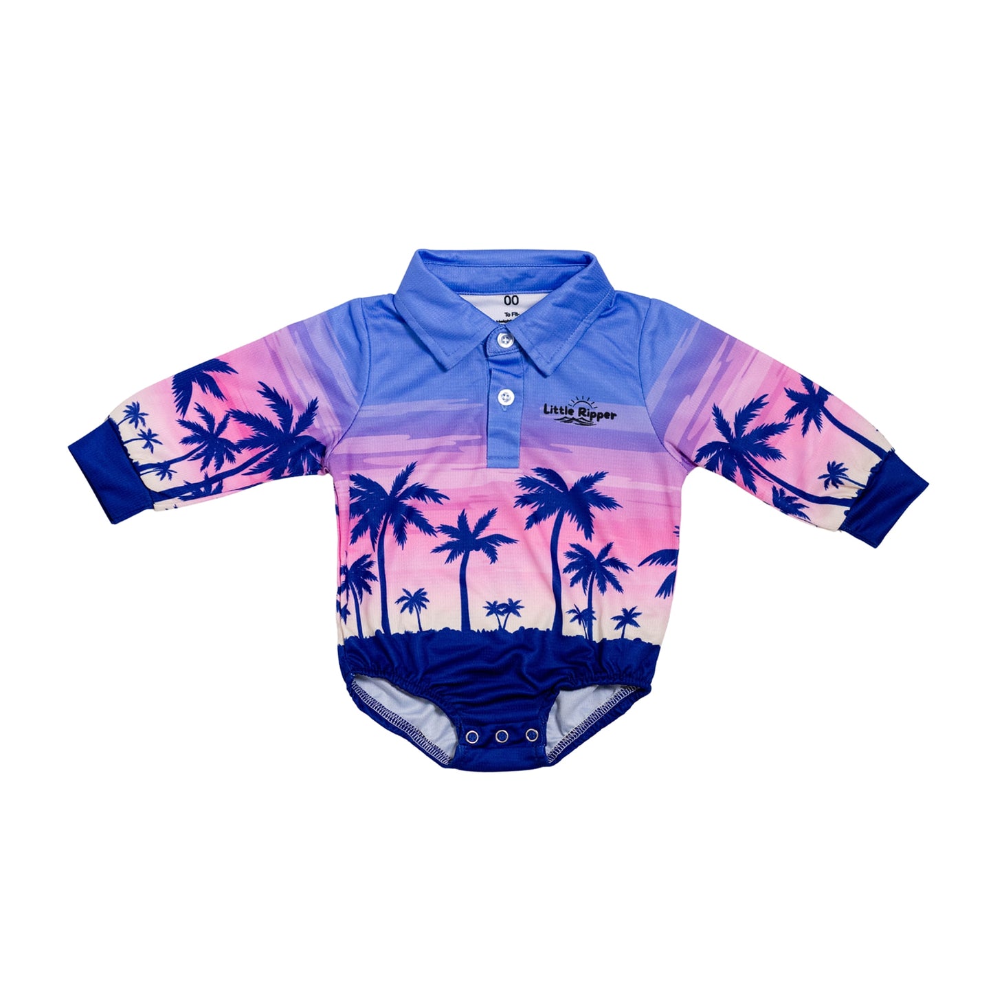 Palm Tree Fishing Onesie