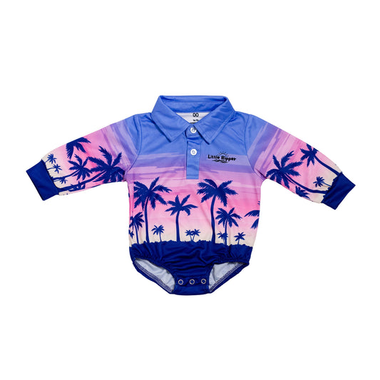 Palm Tree Fishing Onesie