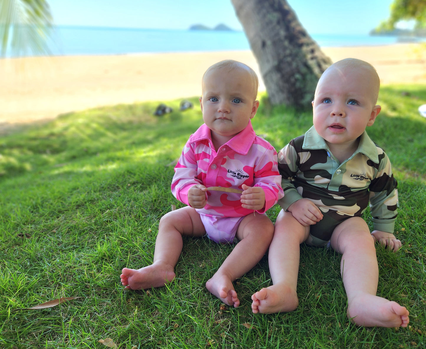 Pink Camo Fishing Onesie