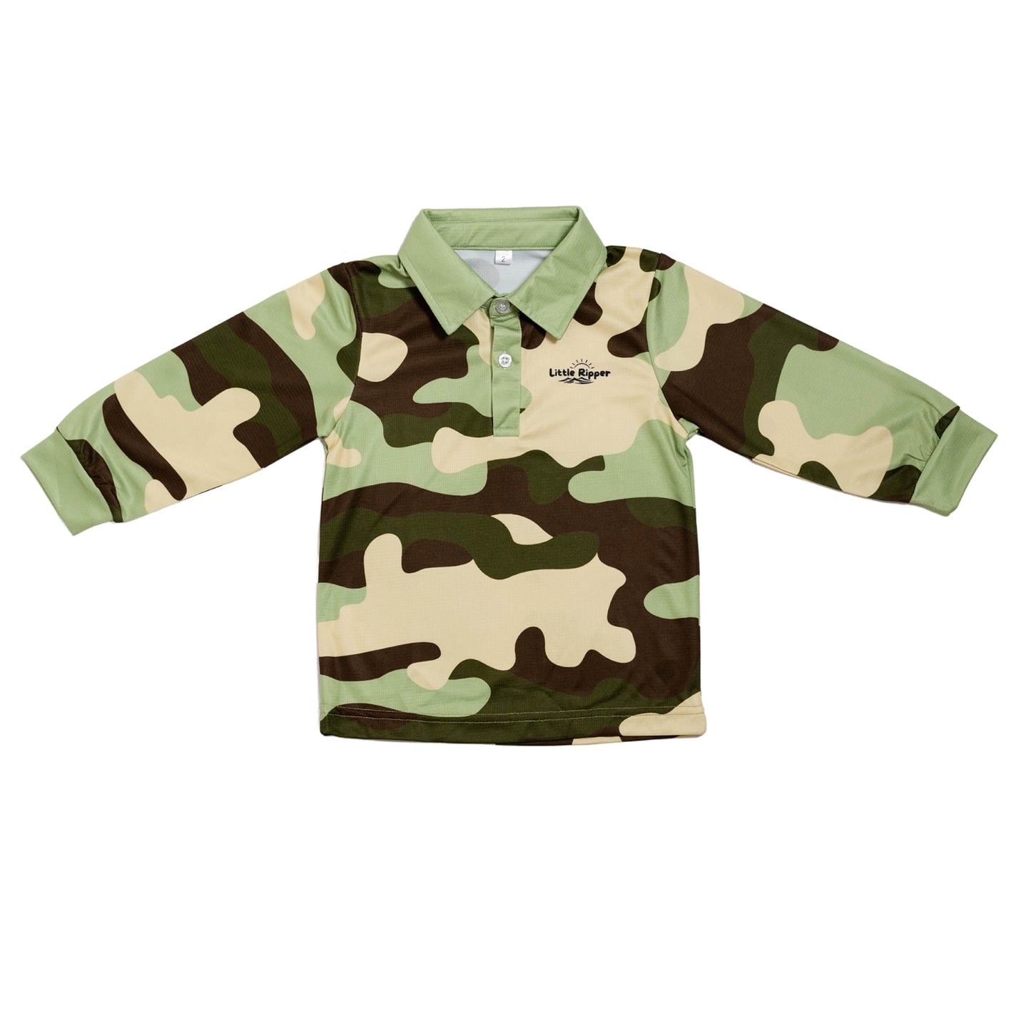 Green Camo Fishing Shirt