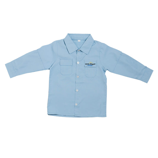 Blue Outdoor Button Up Shirt