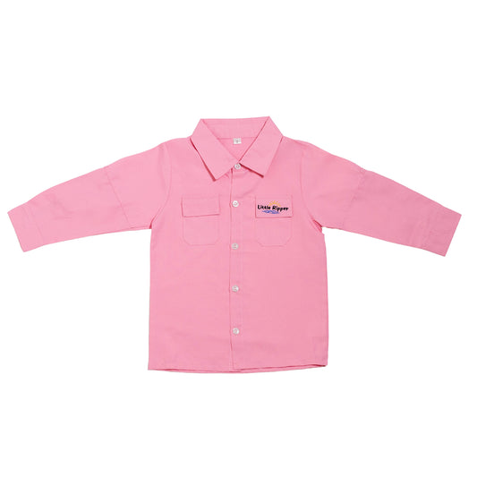 Pink Outdoor Button Up Shirt