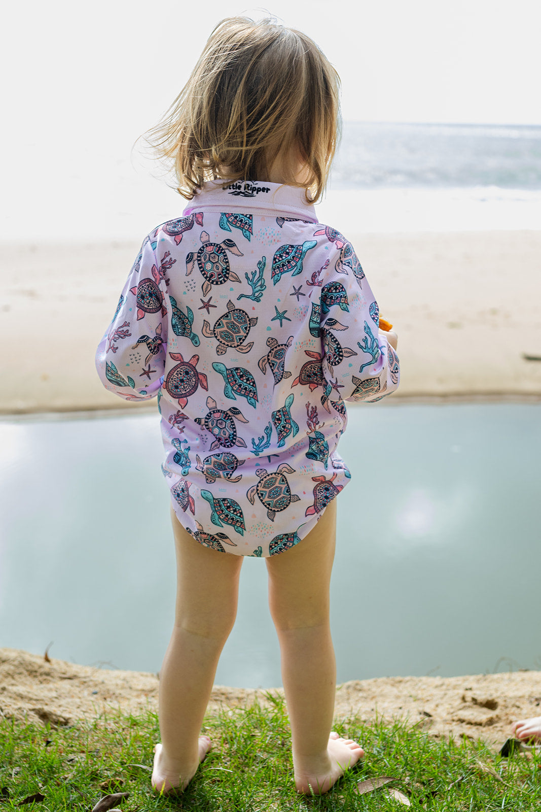 Turtle Fishing Onesie