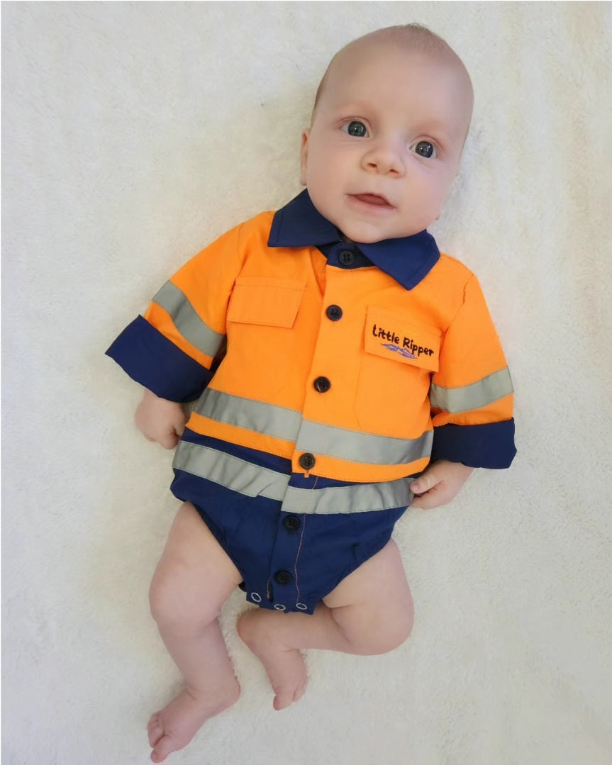 Orange High Vis Onesie