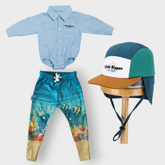 Onesie, Hat & Pants